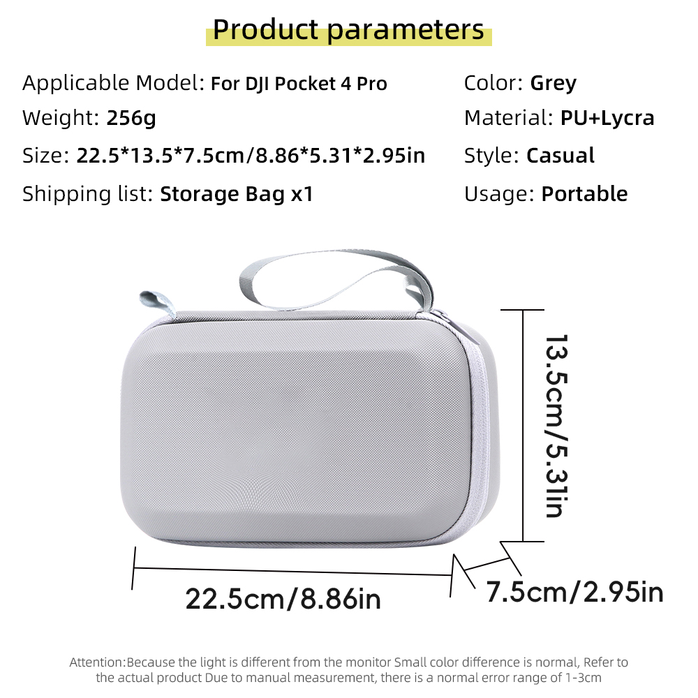 Etui PU do przenoszenia DJI Os – Drone Camera Case recenzja i cena