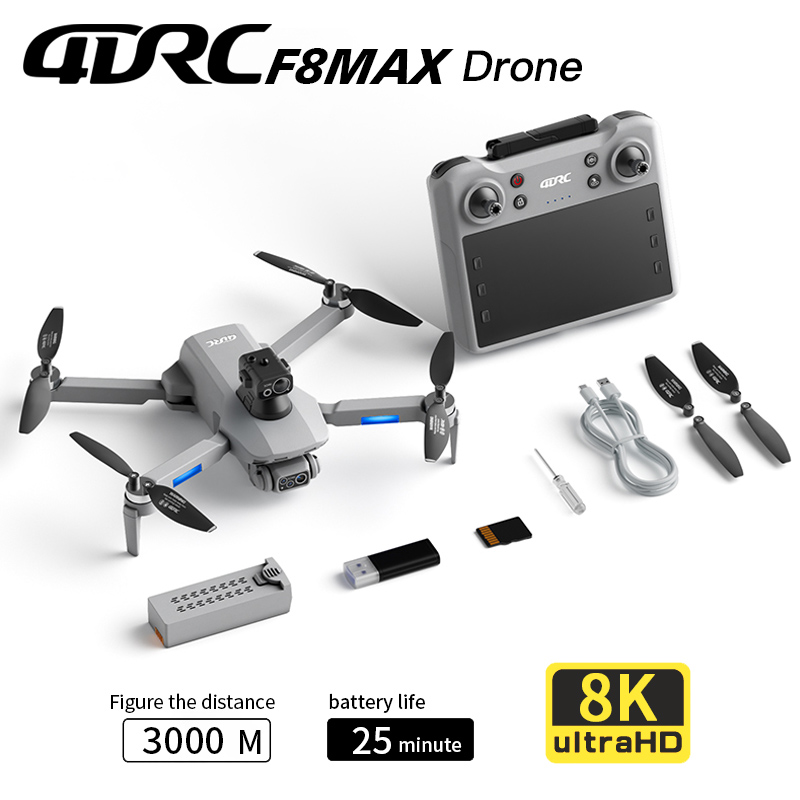 Dron F8 MAX GPS Profesjonalny  – Drone Camera 4K recenzja i cena